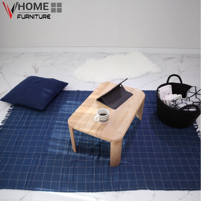 BÀN TRÀ SOFA - BRUNCH TABLE GỖ TỰ NHIÊN - SIZE S ( 40 x 60 ) - NỘI THẤT VHOME