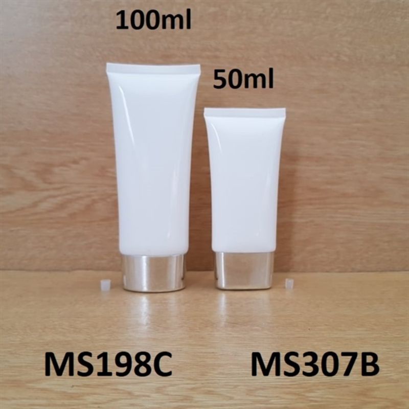 Tuýp Chiết Mỹ Phẩm ❤ GIÁ TỐT NHẤT ❤ Tuýp nhựa nắp xi 50ml,100ml đựng kem chống nắng, sữa rửa mặt