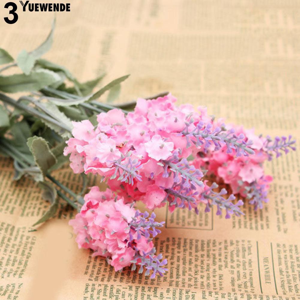 Bó 10 hoa oải hương giả dùng để trang trí