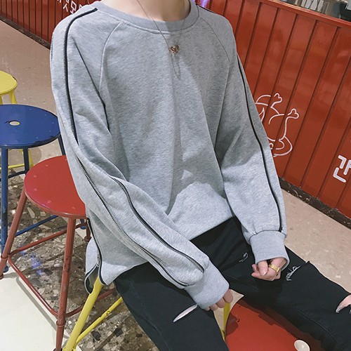 Áo Sweater phối ZIP tay SIÊU CHẤT | BigBuy360 - bigbuy360.vn