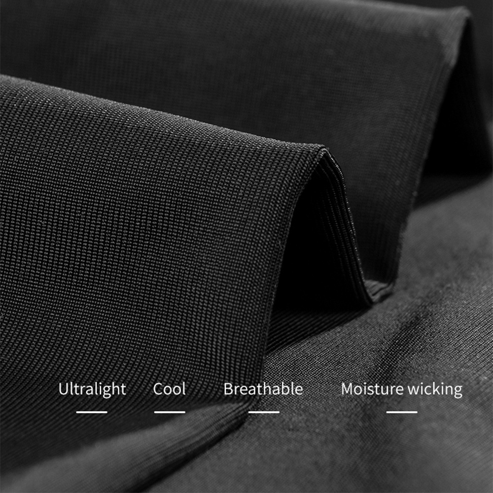 Ống Tay Áo Chống Tia UV Màu Đen Thoáng Khí Tiện Dụng Cho Nam Và Nữ Chạy Xe Đạp Leo Núi