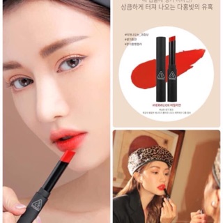 3ce slim VERMILION ( đỏ cam tươi) chính hãng