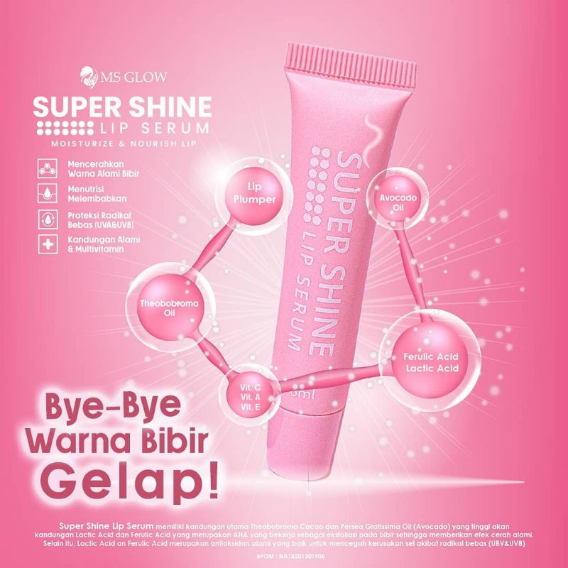 Set son môi Msglow SERUM chất lượng cao