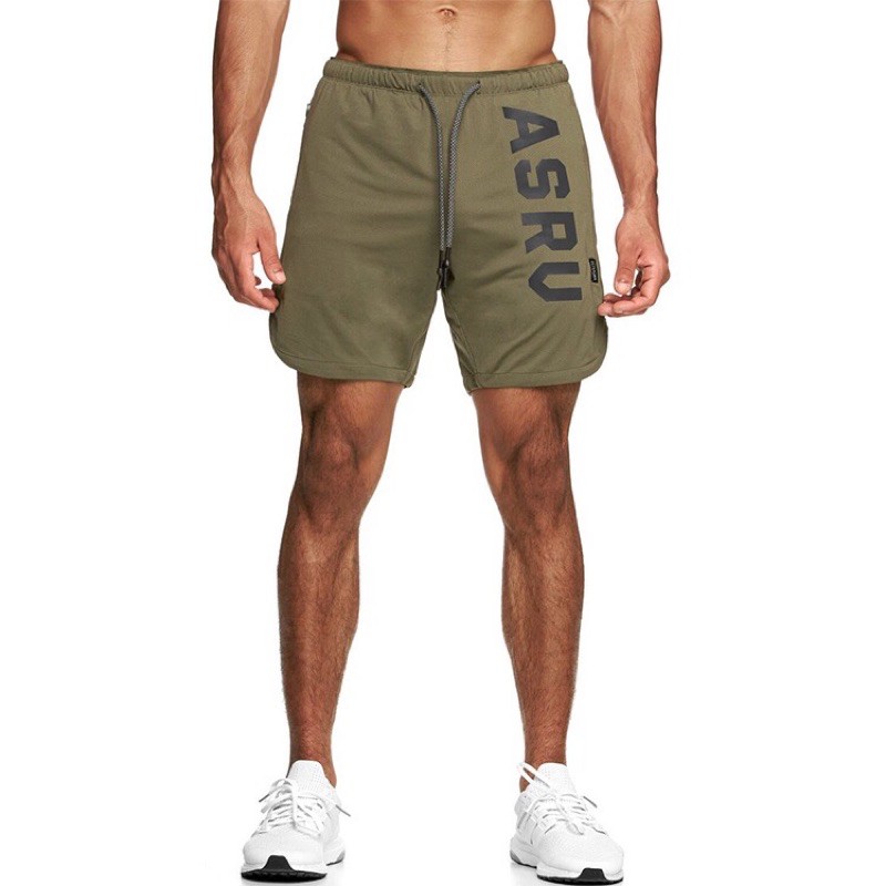 Quần đùi nam tập gym, chạy bộ ASRV chất đẹp, có video sản phẩm | BigBuy360 - bigbuy360.vn