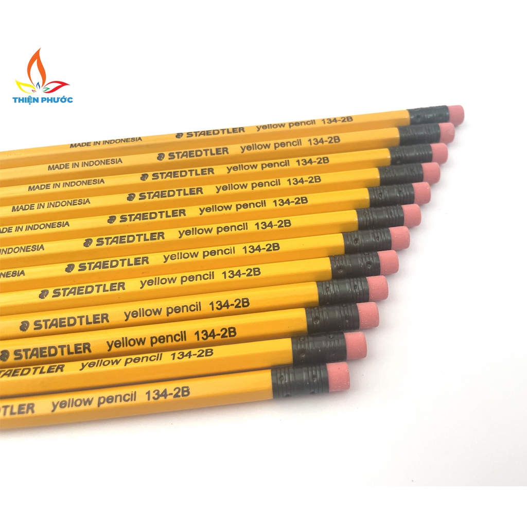 Bút chì 2B Staedtler 134 [Hộp 12 cây] SUKADO