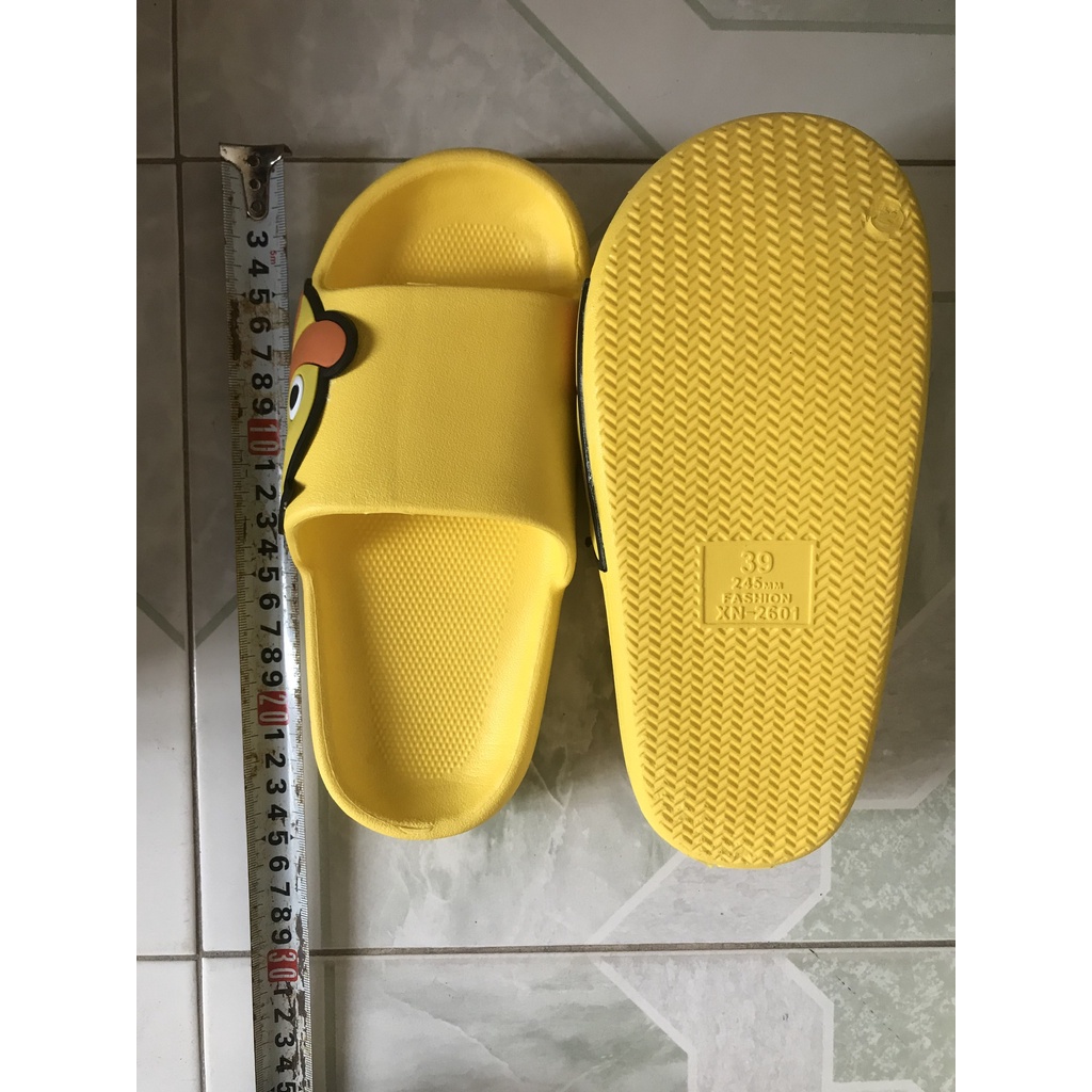 Dép bánh mỳ độn đế HÌNH VỊT đế đúc siêu .nhẹ chống trượt