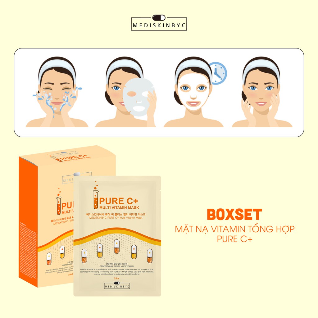Mặt nạ VITAMIN PURE C – Chính hãng