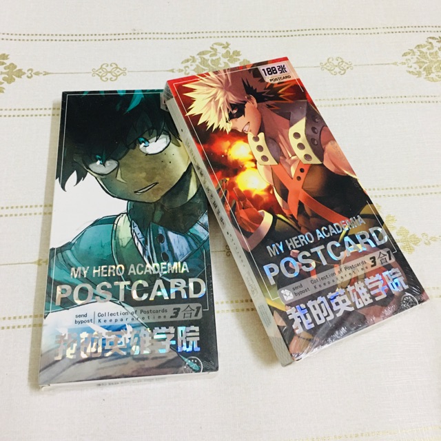 Postcard my hero 188 ảnh , bộ ảnh anime  my hero acamedia