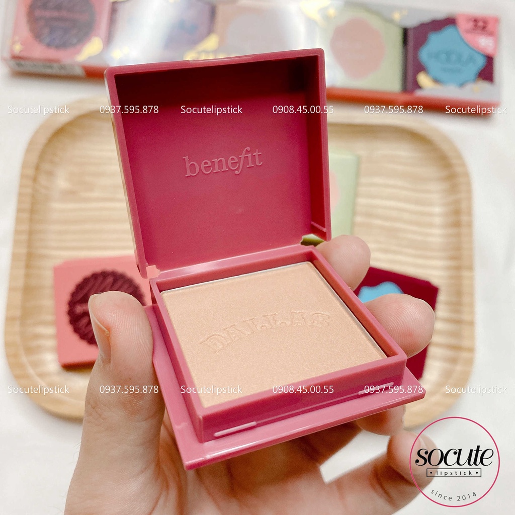 Tách set phấn má, tạo khối Benefit Cheek Party Mini Blush &amp; Bronzer Set Hoola Dandelion Dallas Sugarbomb Georgia