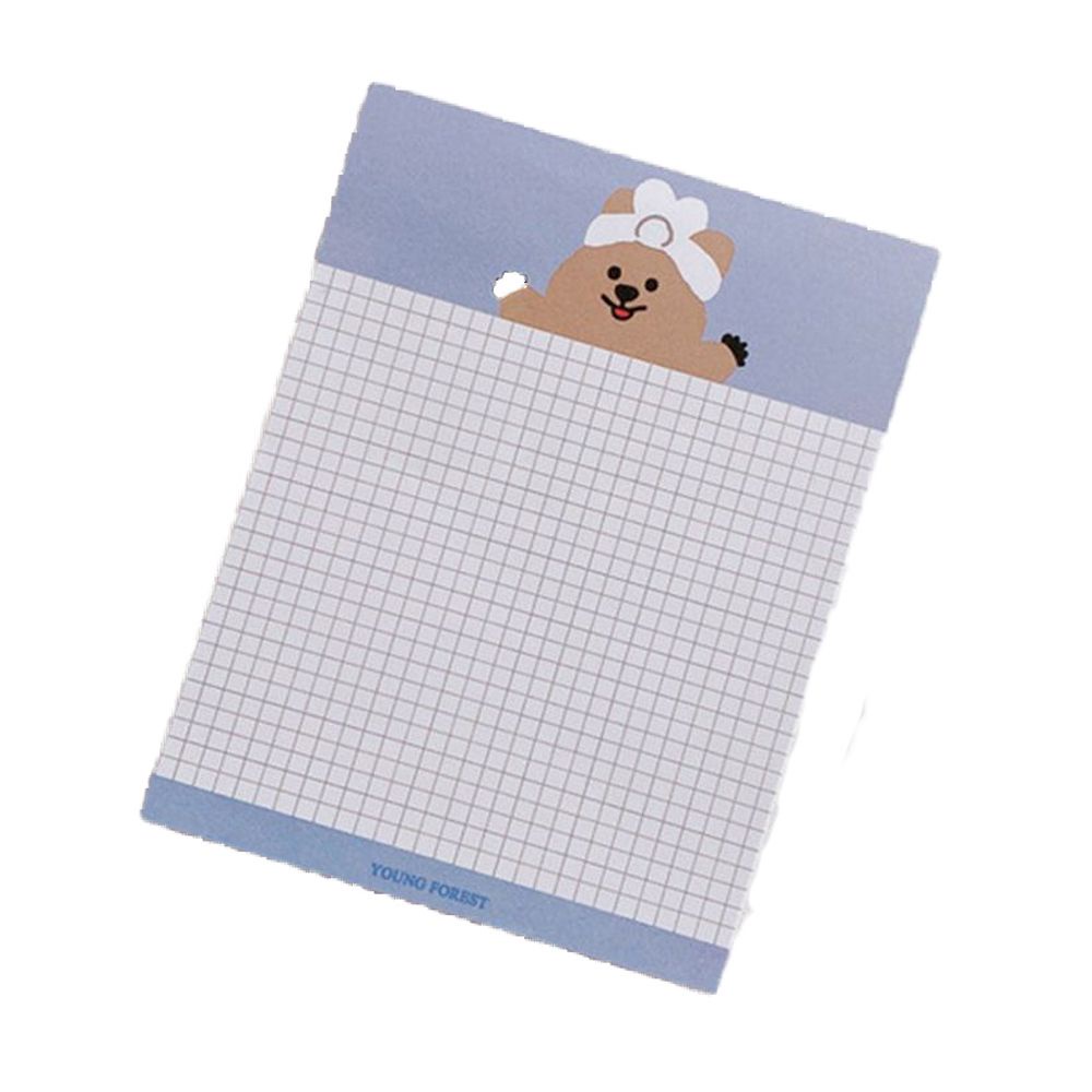 Set 50 tờ giấy ghi chú không dính nhiều màu sắc dùng trang trí DIY