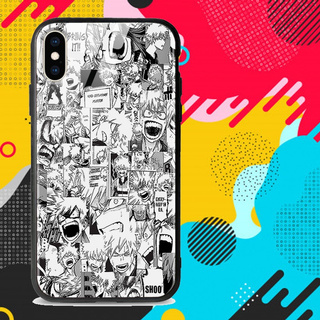 Ốp Điện Thoại Đen Trắng Hình Truyện Tranh 7/7Plus/8/8Plus/X/Xs/Xs Max/11/11 Promax/12 /12 Pro Max Lpc03010998