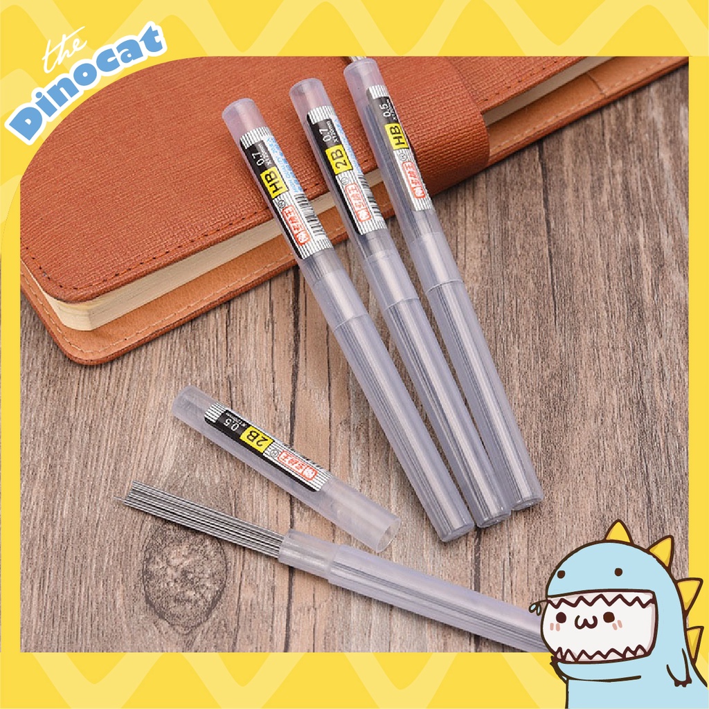 Bút chì bấm - Ruột chì kim 0.5mm - bút viết Bullet Journal ngòi chì khó gãy và dễ thay set 20 cây mã NBC