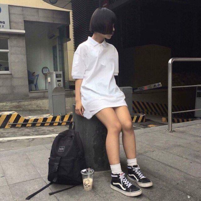 Polo Basic Tay Lở Kèm Hình Thật