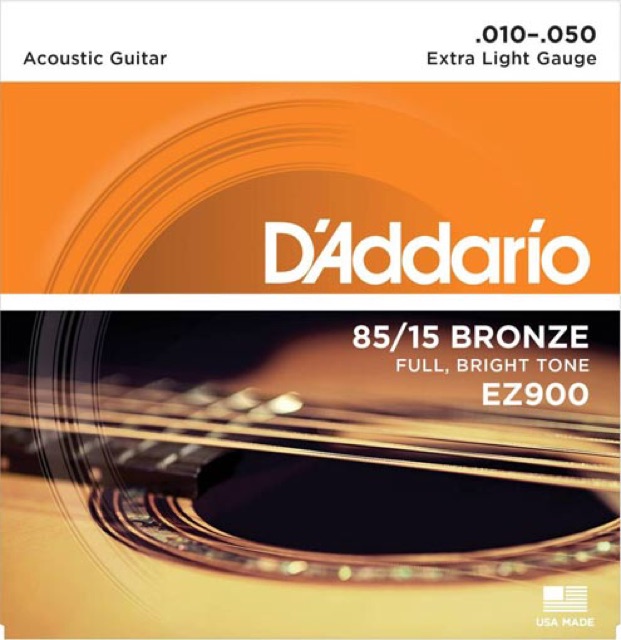 Dây Đàn guitar acoustic dario các size G4U Guitar (EZ910, EZ900, EZ920)