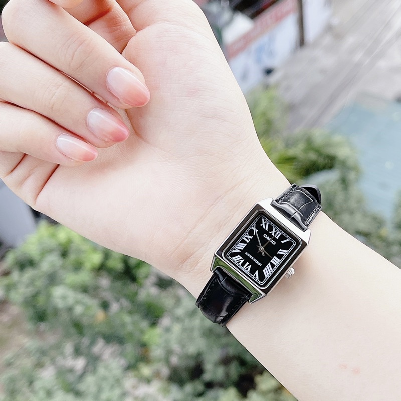 Đồng hồ Casio nữ Ltp-v007 mặt vuông