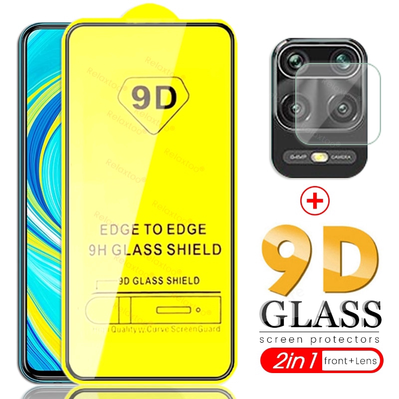 Kính Cường Lực 9H 2 Trong 1 Bảo Vệ Camera Điện Thoại Xiaomi Redmi Note