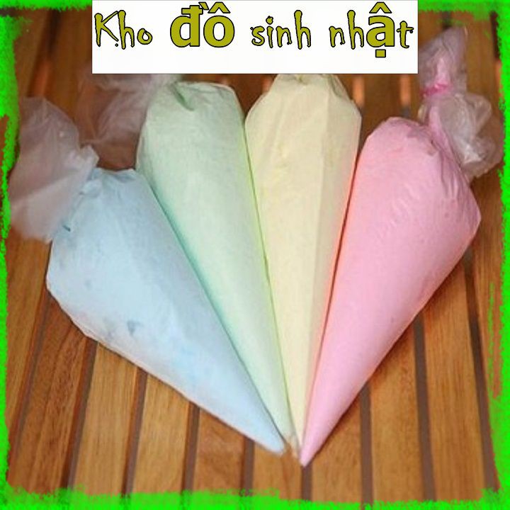 Bịch 1kg túi chéo ~23Cm, đui bắt kem, túi bắt kem