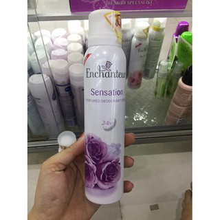 XỊT KHỬ MÙI TOÀN THÂN ENCHANTEUR SENSATION 150ML