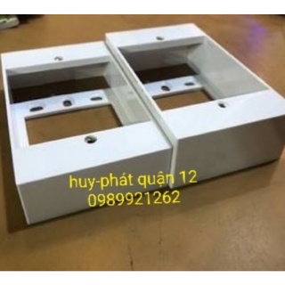 Đế điện âm và đế nổi sino dùng cho mặt công tắc và ổ cắm,đế có thanh ray gắn cb,đế âm mpe