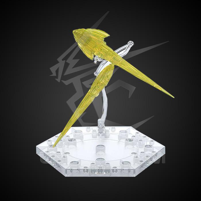 [BANDAI]  PHỤ KIỆN HIỆU ỨNG  FIGURE RISE EFFECT JET EFFECT ( CLEAR YELLOW ) For RG NU &amp; RG SAZABI GUNDAM CHÍNH HÃNG NHẬT