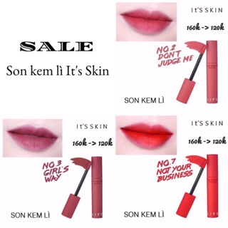 Son kem It’s Skin Life Color Lip Crush Matte
