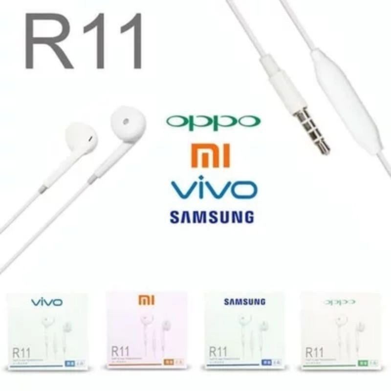 Tai Nghe R11 Xiaomi Samsung Oppo Realme Vivo R11 Original 99% Chất Lượng Cao