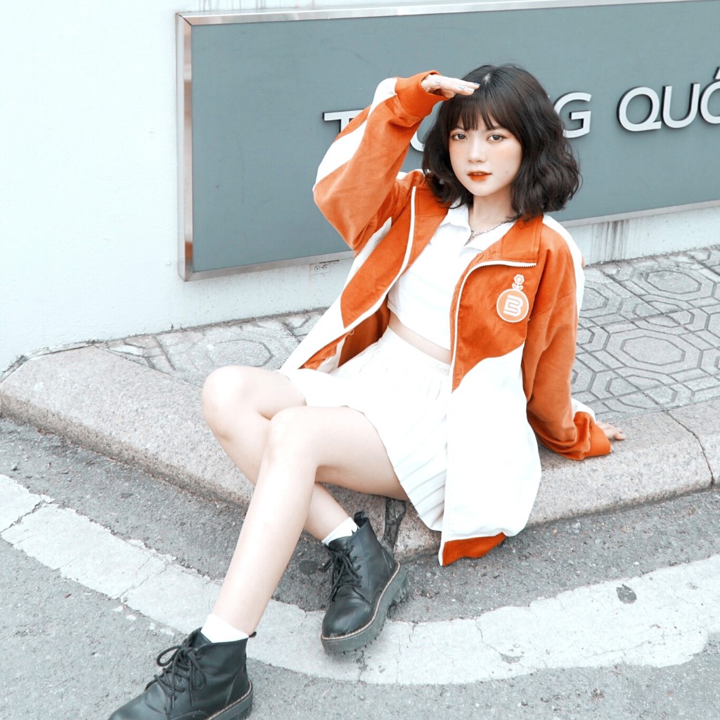 Áo Khoác Nam Nữ Velvet Embroidered Logo Jacket Billion Gen | BigBuy360 - bigbuy360.vn