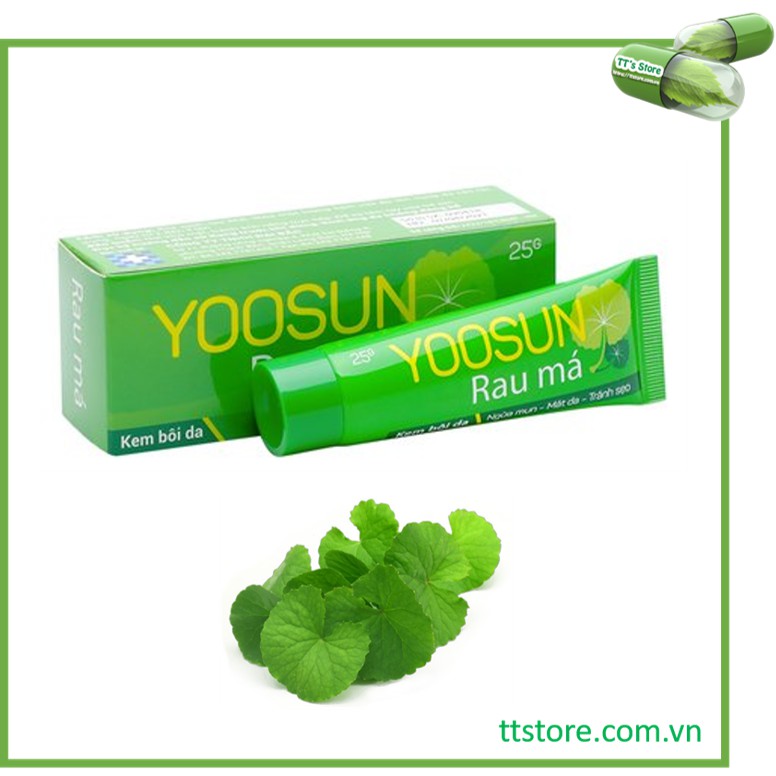 Kem Bôi Da Yoosun Rau Má 25g - Ngừa mụn-Mát da-Tránh sẹo