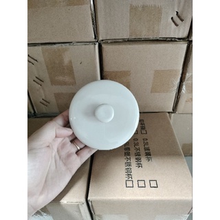 Nắp sứ 0.5l bộ nồi nấu cháo chậm bear