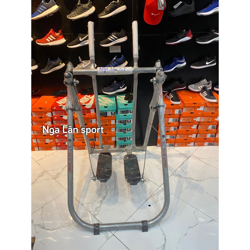 Máy chạy bộ trên không Xuki - ẢNH THẬT - Xe đạp trên không Xuki  chịu tải trọng lớn