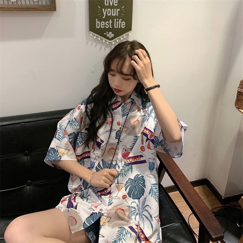 áo sơ mi Polo Hàn Quốc Dáng Rộng Cho Nam Và Nữ | BigBuy360 - bigbuy360.vn