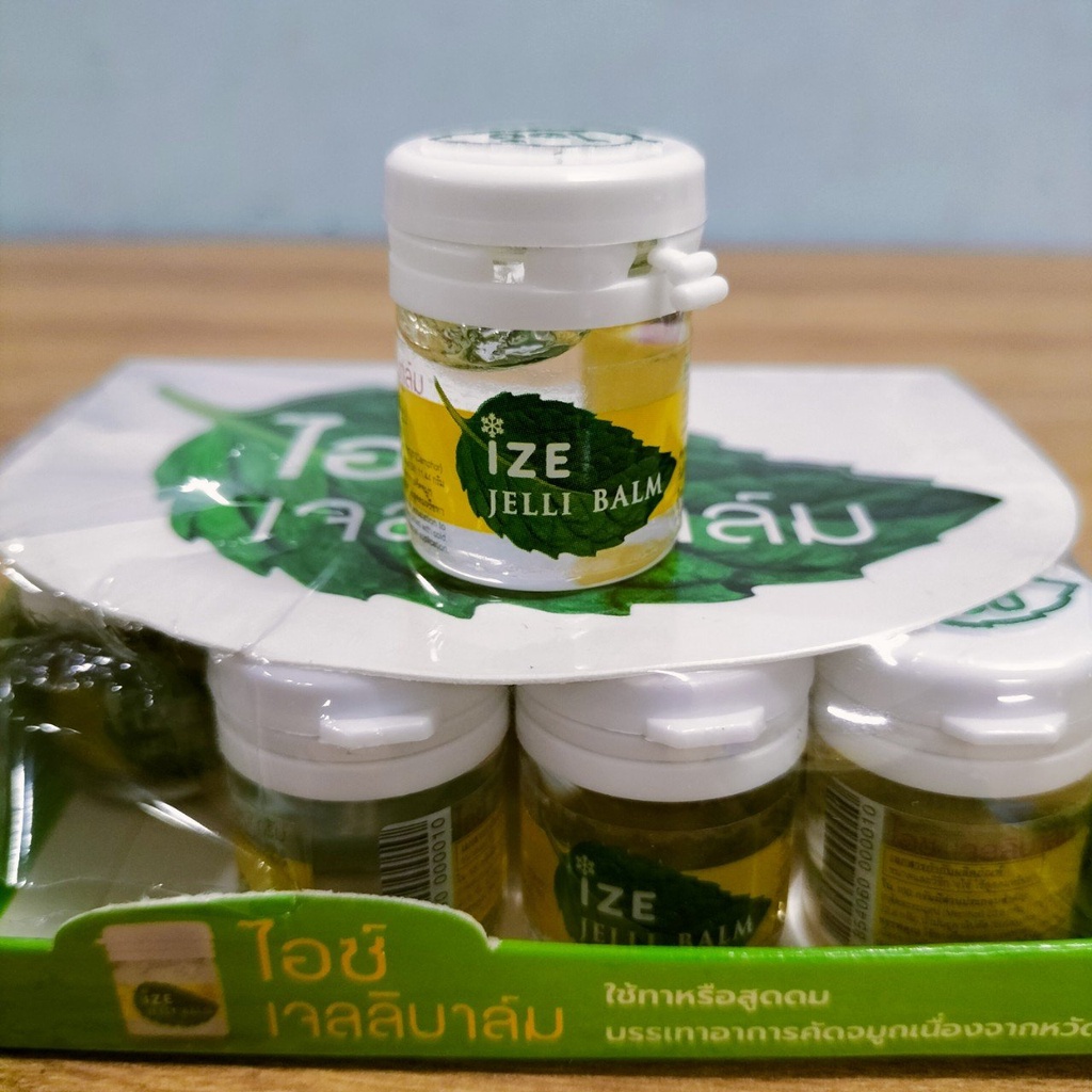 Dầu Hít Thông Mũi Bạc Hà IZE Thái Lan - Say Xe - Tàu Hít Là Hết