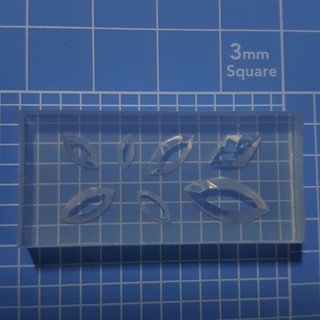 Khuôn silicon đúc hạt đá  resin 3d KHC-04