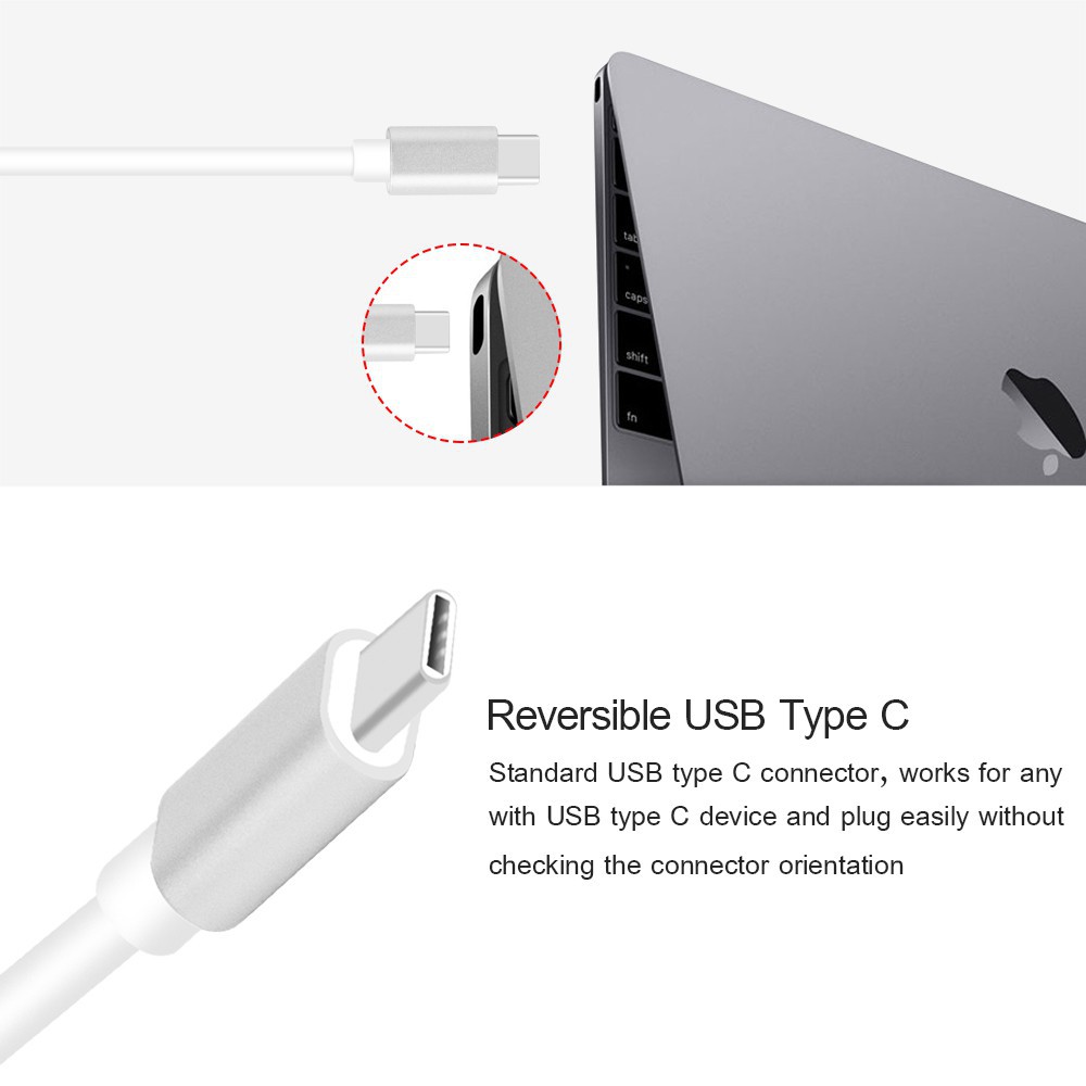 Dây Cáp Chuyển Đổi Usb 3.1 Type C Sang Vga Cho Macbook