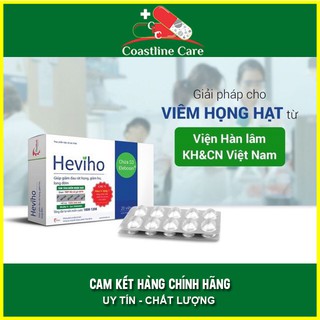 Viên Uống Heviho - Giúp Giảm Viêm Đường Hô Hấp Cấp & Mạn Tính (Hộp 20 VIên)