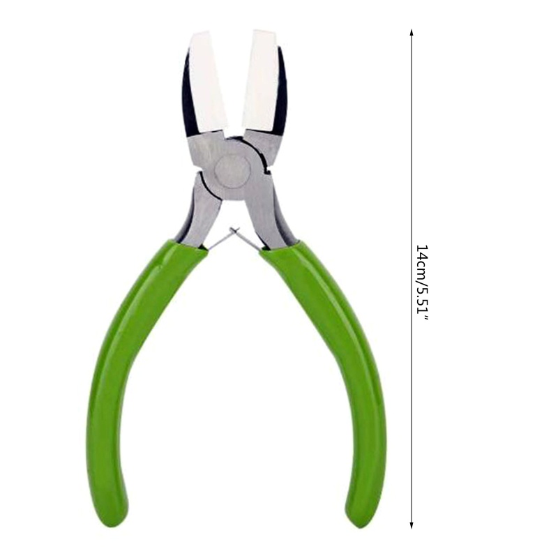 Kìm Thép Carbon Kèm Vỏ Bọc Mũi Phẳng Chuyên Dụng Làm Trang Sức DIY