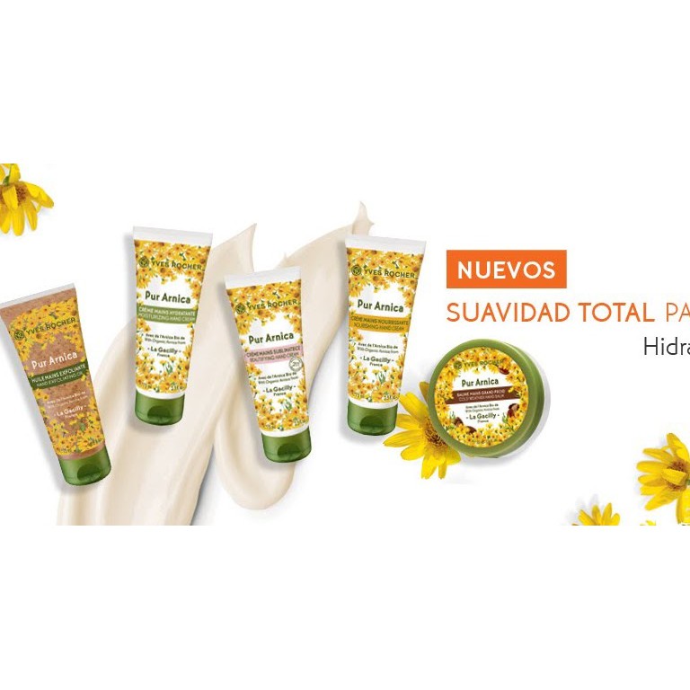 Kem Dưỡng Da Tay Yves Rocher Pur Arnica, Phiên bản giới hạn Giáng Sinh 75 ML - Made in France