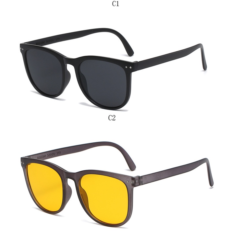 Mới Kính Mát Gọng Tròn Chống Tia UV Thời Trang Dành Cho Cả Nam Và Nữ