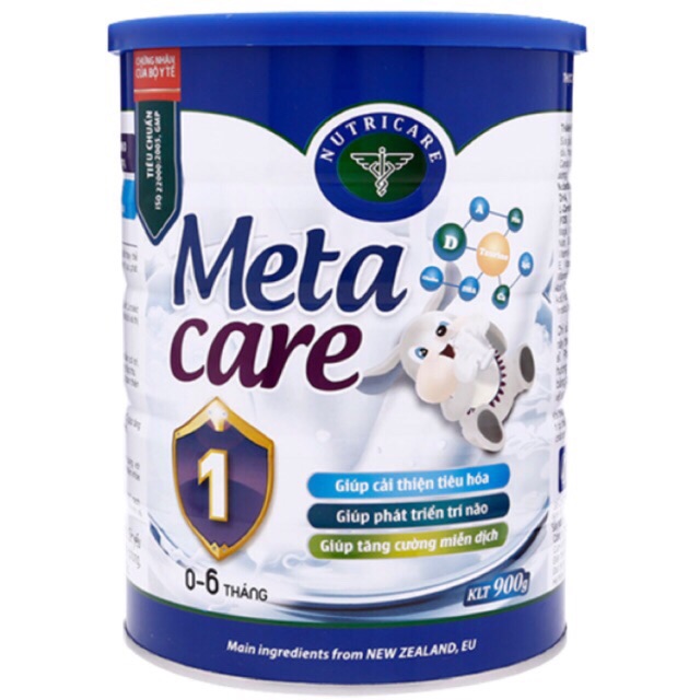 Sữa bột Meta care 1 900g 100.000 date 04//2020