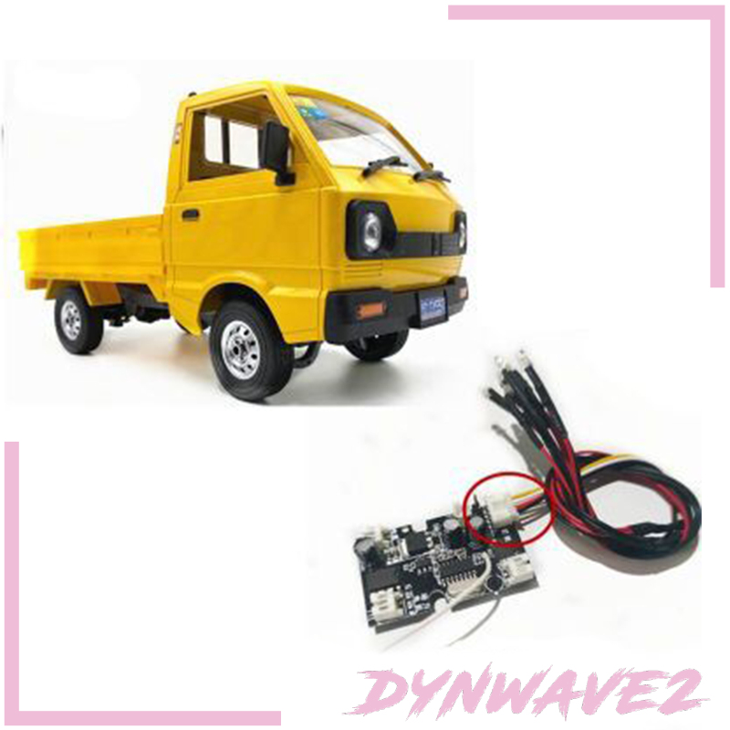 Đèn Gắn Hông Xe Điều Khiển Từ Xa WPL D12