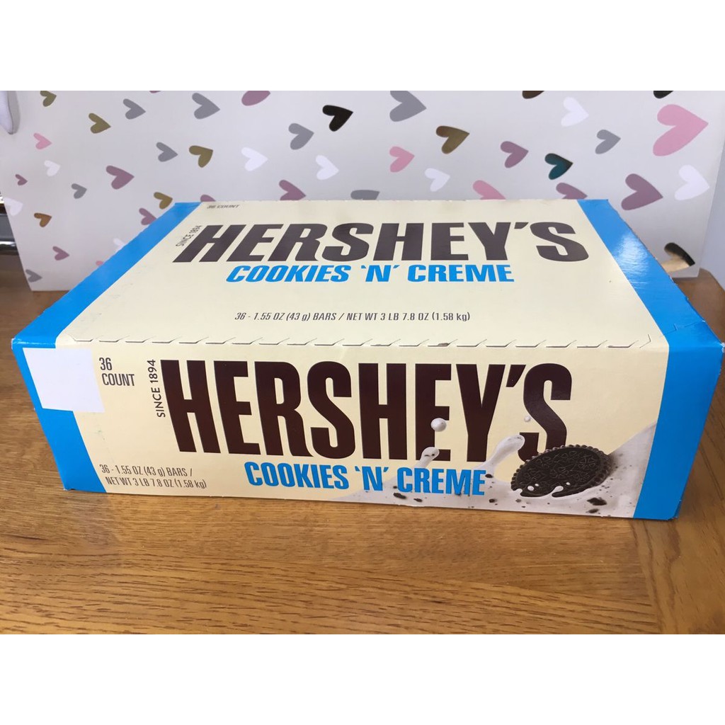 Kẹo Socola Hershey's Cookies 'N' Creme của Mỹ