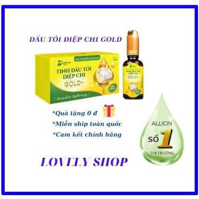 Dầu Tỏi Diệp Chi Gold