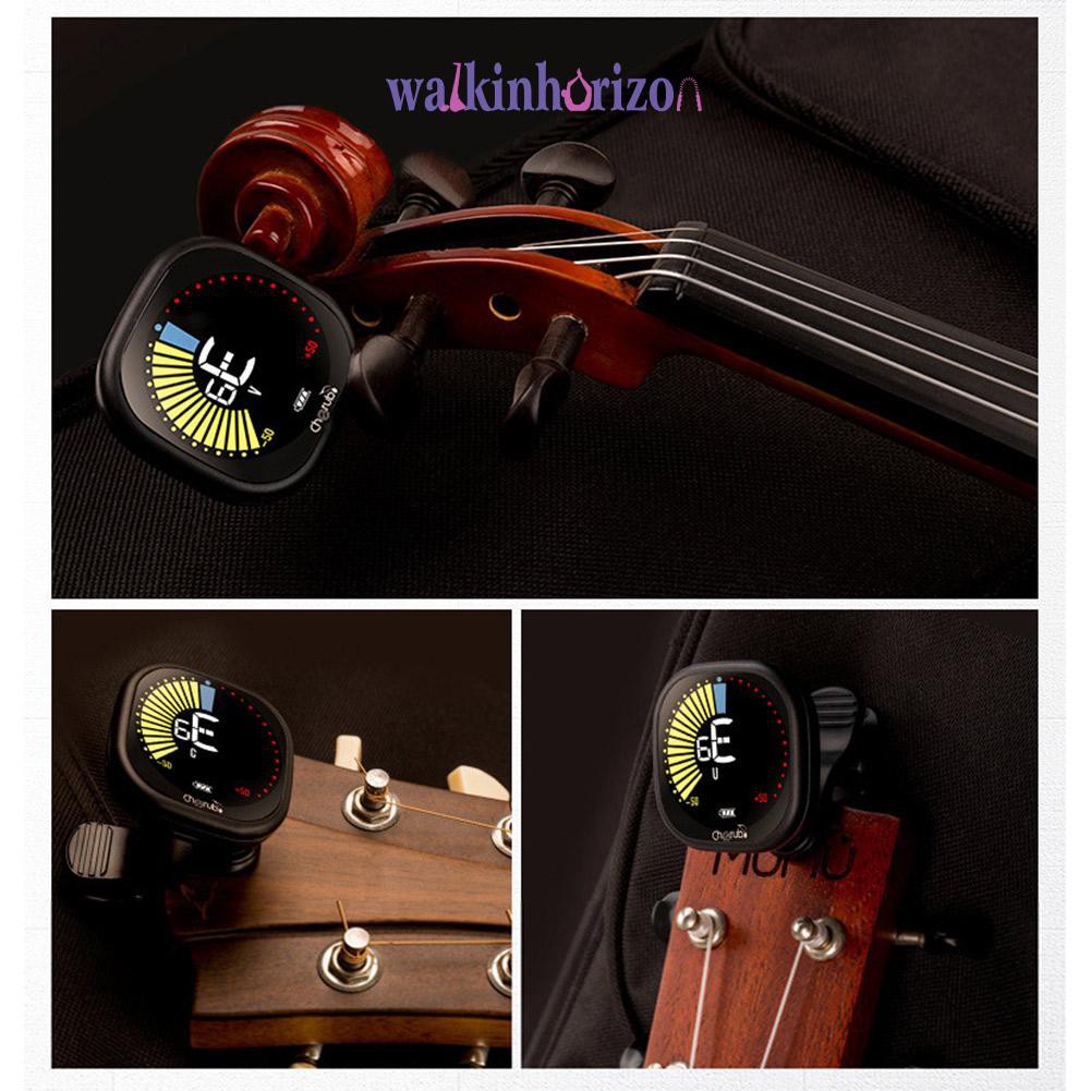 Bộ Điều Chỉnh Dây Đàn Ghi Ta / Ukulele Có Kẹp Sạc Usb Walk-wst-670