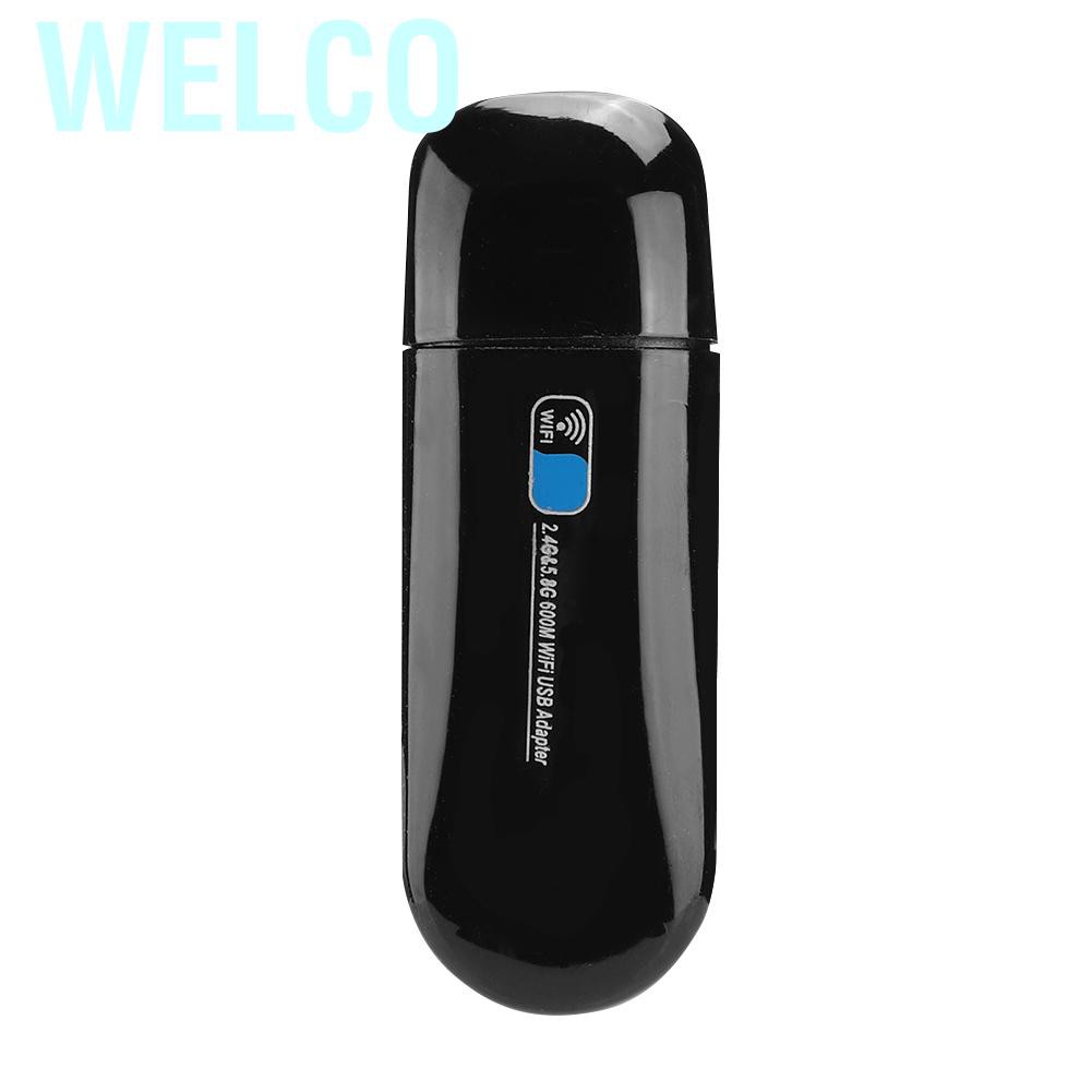 Welco W67S USB Network Card Wireless WIFI Adapter Compatible with Bluetooth 4.0 for Computer Connection