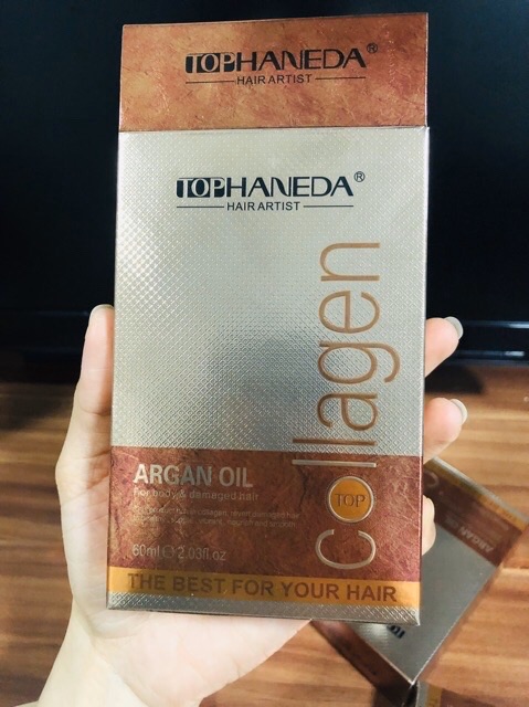 Tinh dầu dưỡng tóc khô yếu haneda argan oil