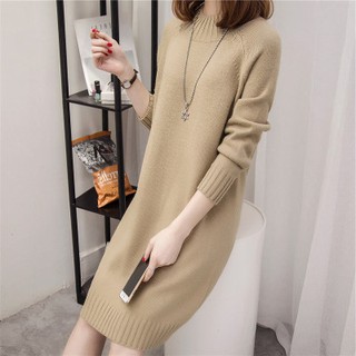 Váy Len Suông Lông Cừu Bo Gấu