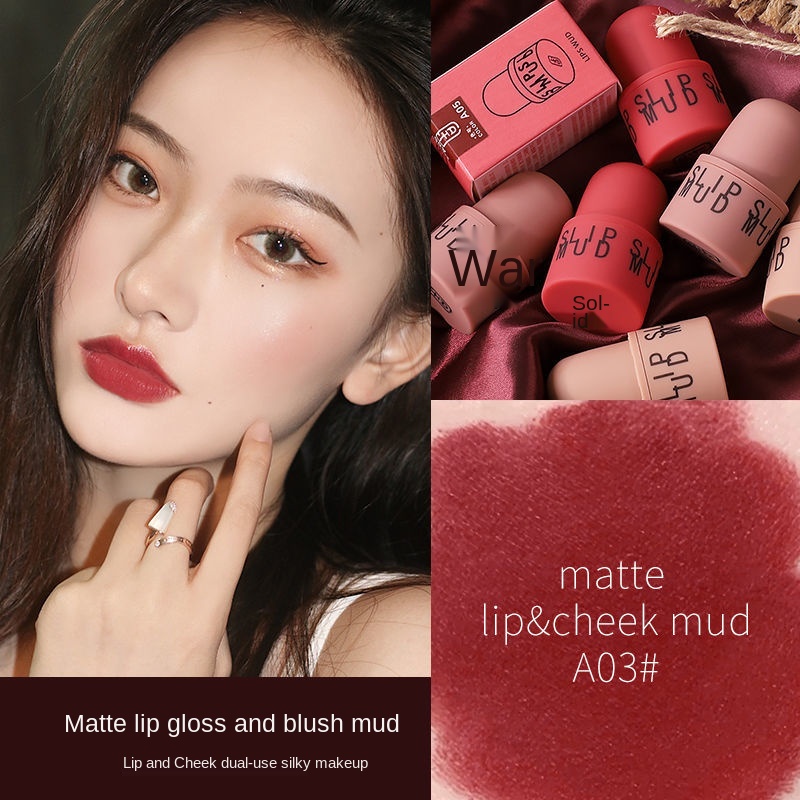 [Hàng mới về]Son môi hình dạng con dấu VIBELY kháng nước lâu trôi/ Son kem Lì VIBELY có dưỡng màu sắc tự nhiên chống thấm nước xinh xắn 5g