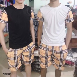 Bộ đùi nam phối kẻ