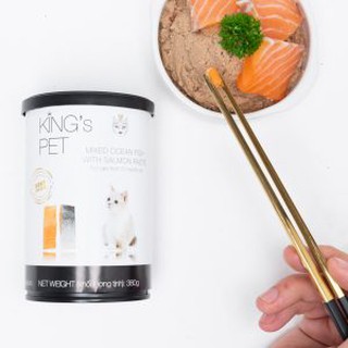 6 lon pate king's pet cho cho chó mèo lon 380gr