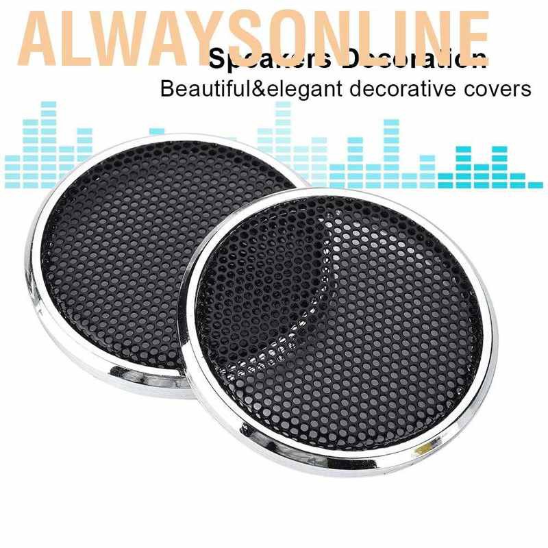 Set 2 Vòng Lưới Thép Bọc Bảo Vệ Loa 1 Inch